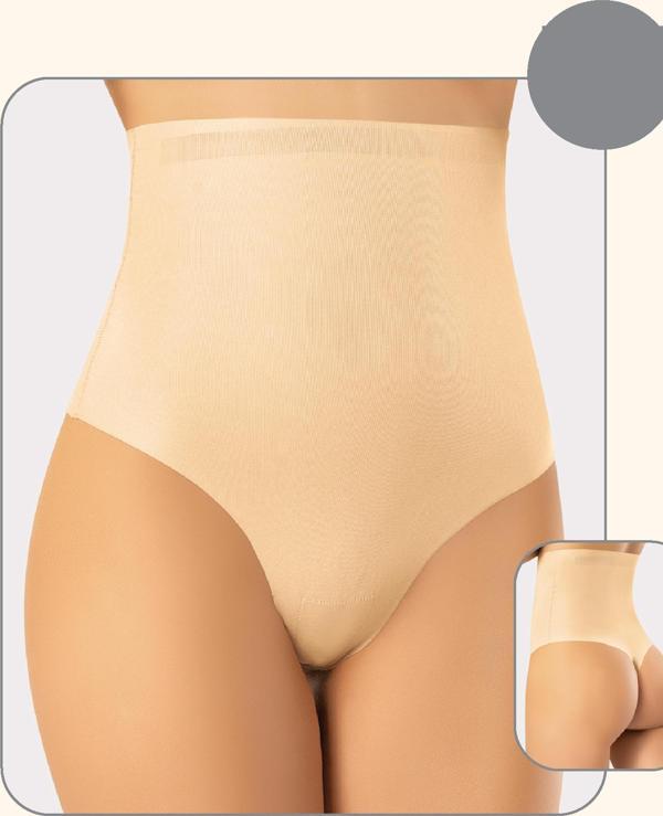 Ten Lazer Kesim Yüksek Bel String - Image 1