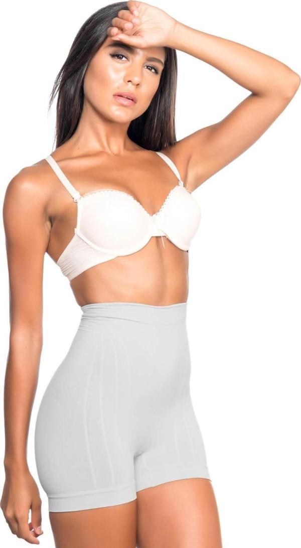 EKRU   Düşük Bel Boxer Korse - Image 1