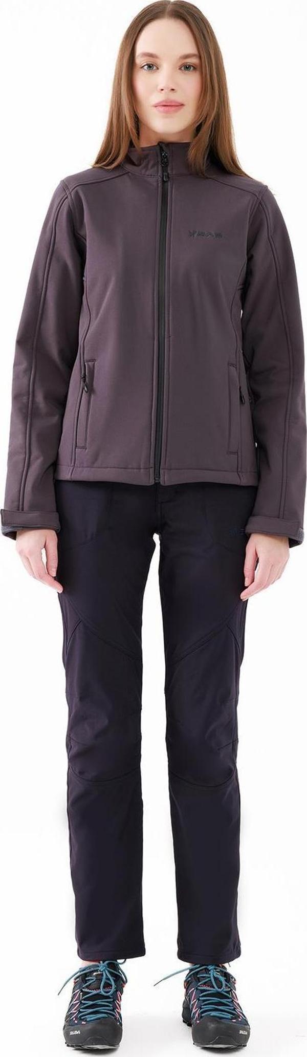 2AS Splint Kadın Softshell Mont Antrasit - Image 1