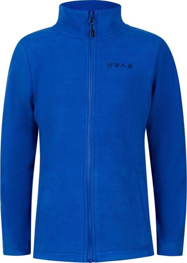 2AS Crystal Çocuk Tam Fermuarlı İnce Polar Sweatshirt Mavi - Image 1