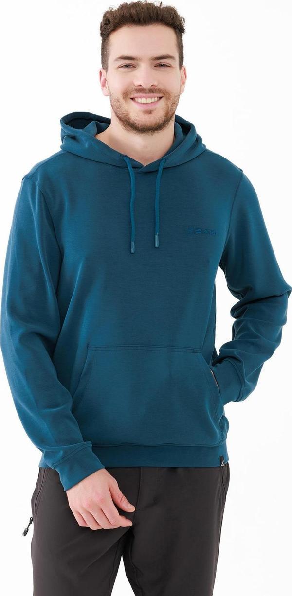 2AS Oliver Erkek Kapüşonlu Sıfır Yaka Sweatshirt Lacivert - Image 1