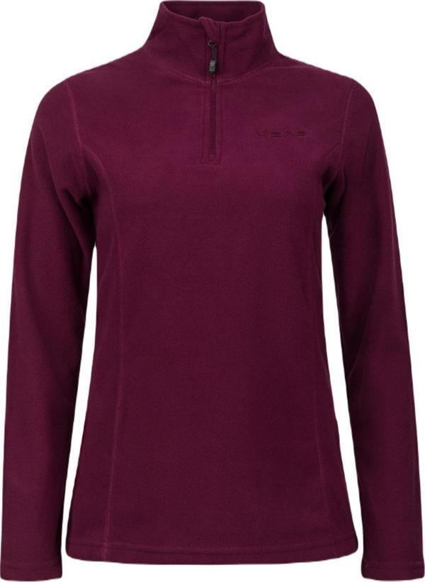 2AS Pinna Yarım Fermuarlı Kadın Polar Sweatshirt Mor - Image 1