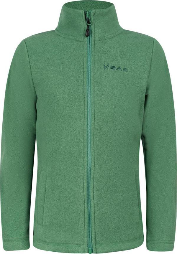 2AS Crystal Çocuk Tam Fermuarlı İnce Polar Sweatshirt Yeşil - Image 1