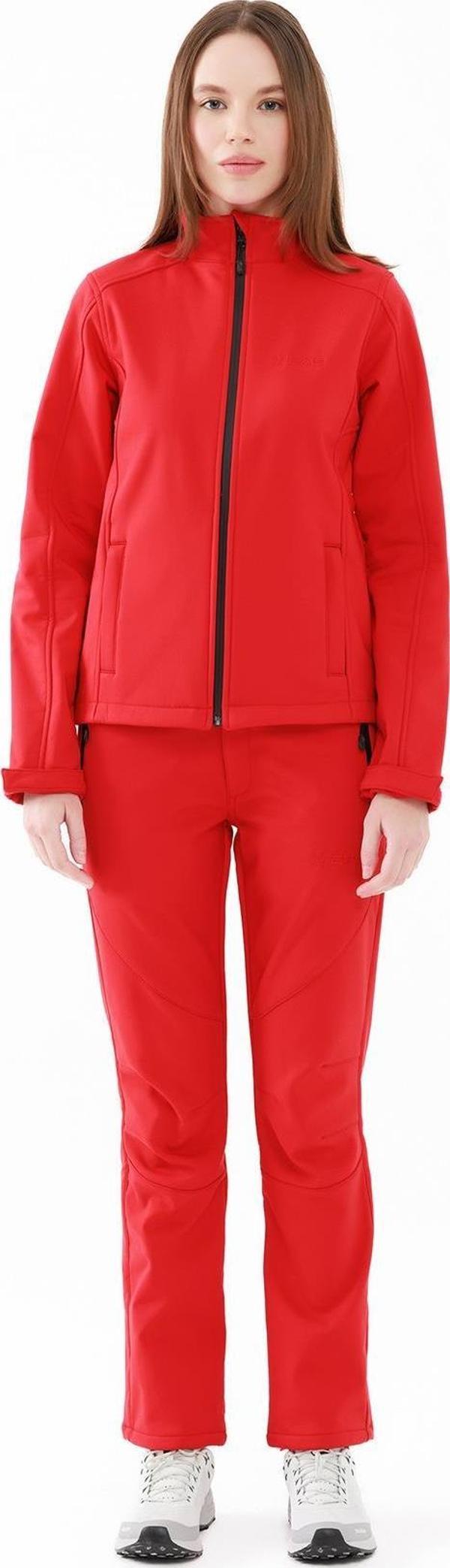 2AS Splint Kadın Softshell Mont Kırmızı - Image 1
