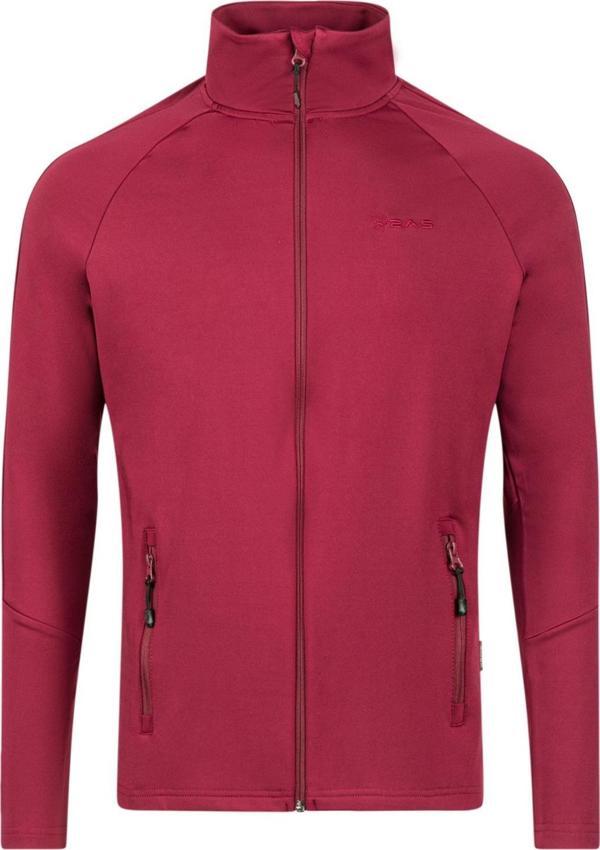 2AS Menza Tam Fermuarli Erkek Sweatshirt Bordo - Image 1
