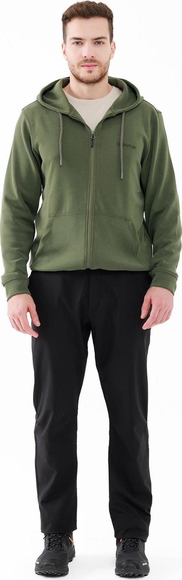 2AS Orgeen Kapşonlu Tam Fermuarlı Sweatshirt - Image 1