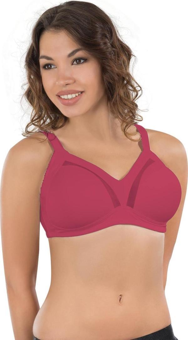 BORDO   C Basic Toparlayıcı Sütyen - Image 1