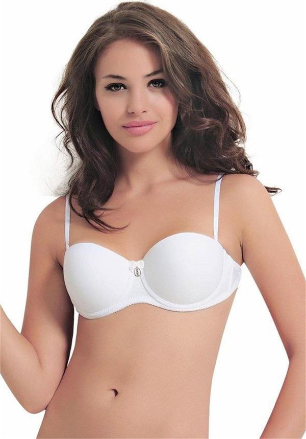 Sırtı Şeffaf Straplez Sütyen - Image 1