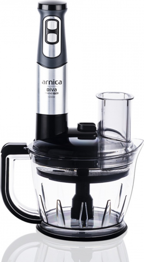 Arnica Gh21801 Diva Trend Pro Rendeli El Blender Seti Gümüş - Image 1