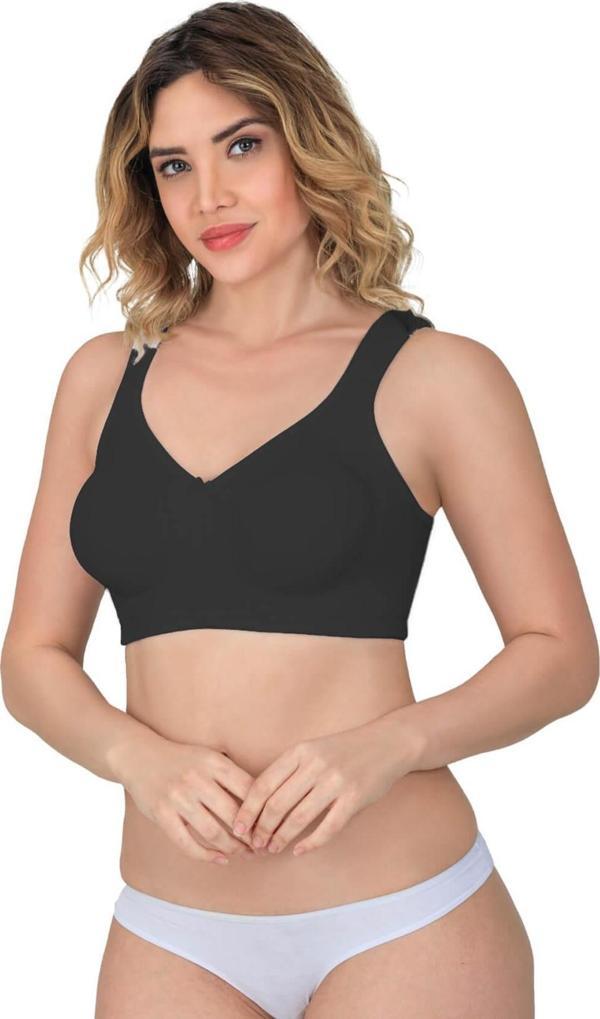 SİYAH   C Toparlayıcı Sütyen Korse - Image 1