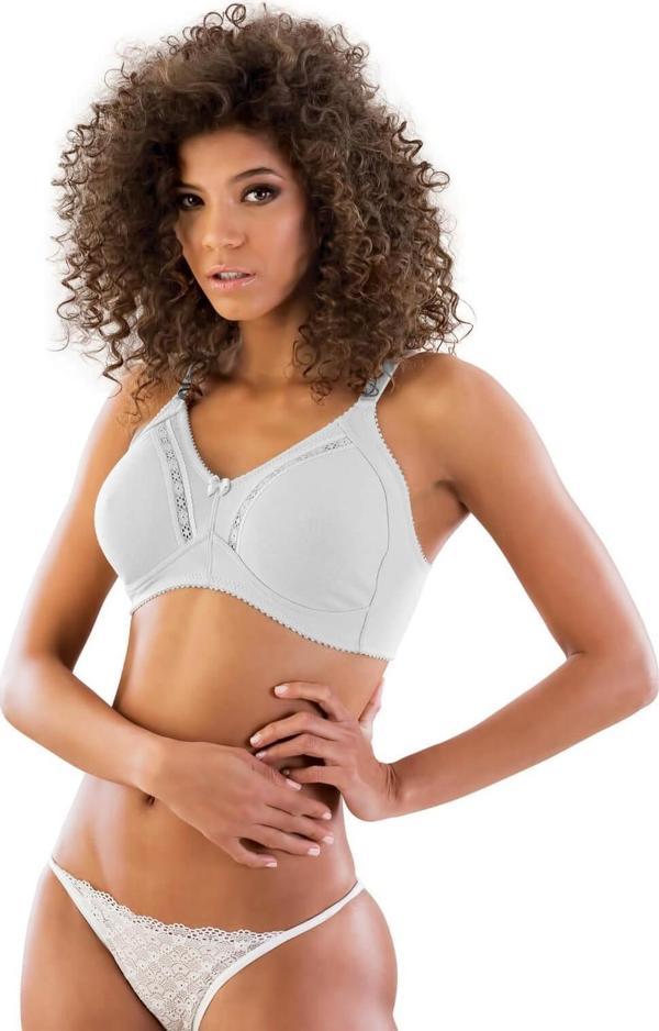 BEYAZ   C Cotton Toparlayıcı Sütyen - Image 1