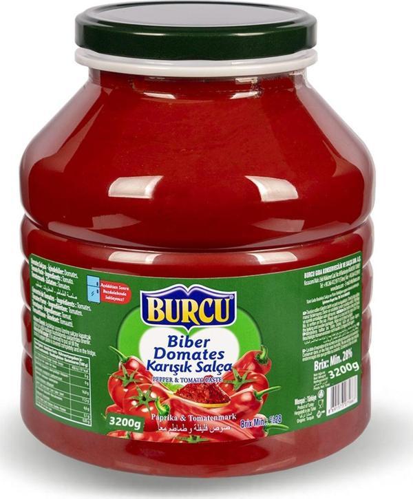 BURCU DOMATES BİBER  KARIŞIK SALÇA 3200 - Image 1