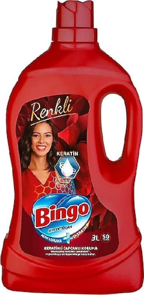 BİNGO SIVI DETERJAN 3LT RENKLI - Image 1