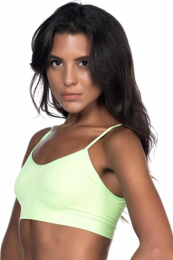 YEŞİL   Soft İp Askı Büstiyer - Image 1