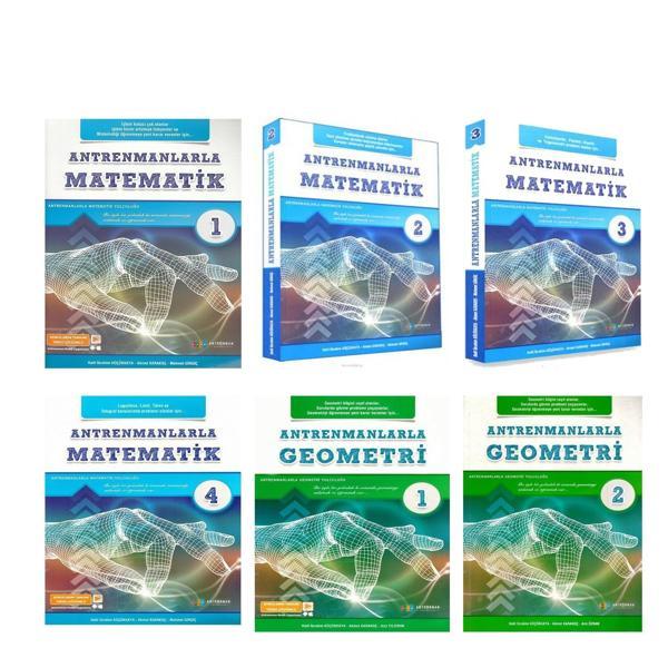 Antrenmanlarla Matematik ve Geometri Seti 6 Kitap - Antrenman Yayıncılık - Image 1
