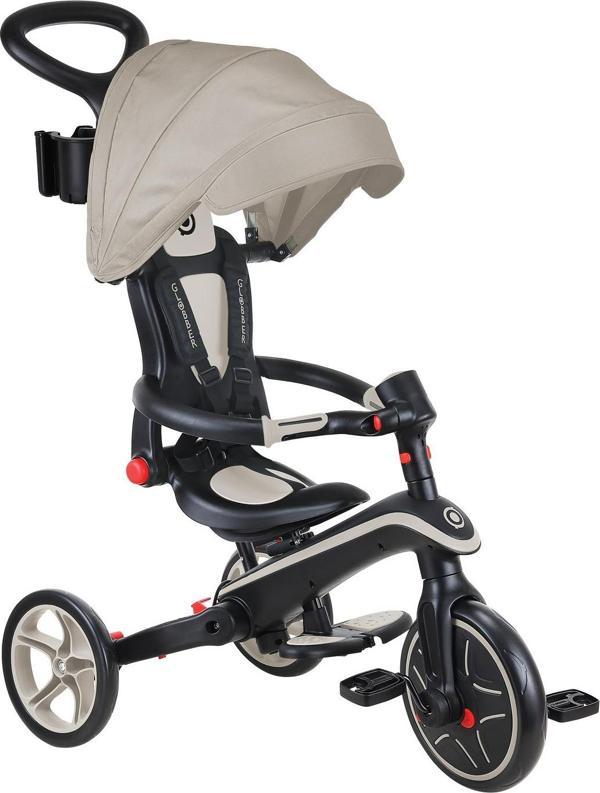 Globber Explorer 4in1 Katlanabilir Bisiklet Koyu Bej - Image 1