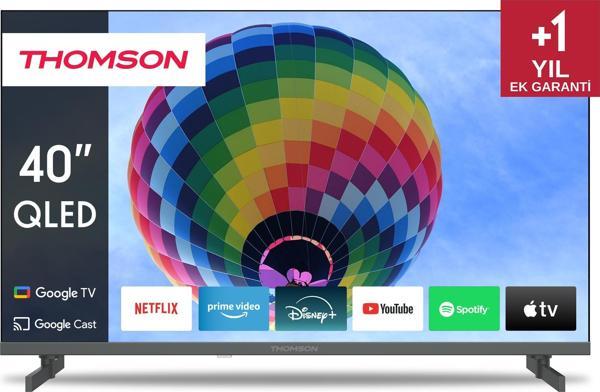 Thomson 40QG4S14 UHD 40" 100 Ekran Uydu Alıcılı Google Smart Qled TV - Image 1