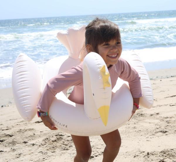 Sunnylife - Prenses Kuğu Çocuk Şişme Deniz ve Havuz Simidi - Image 1