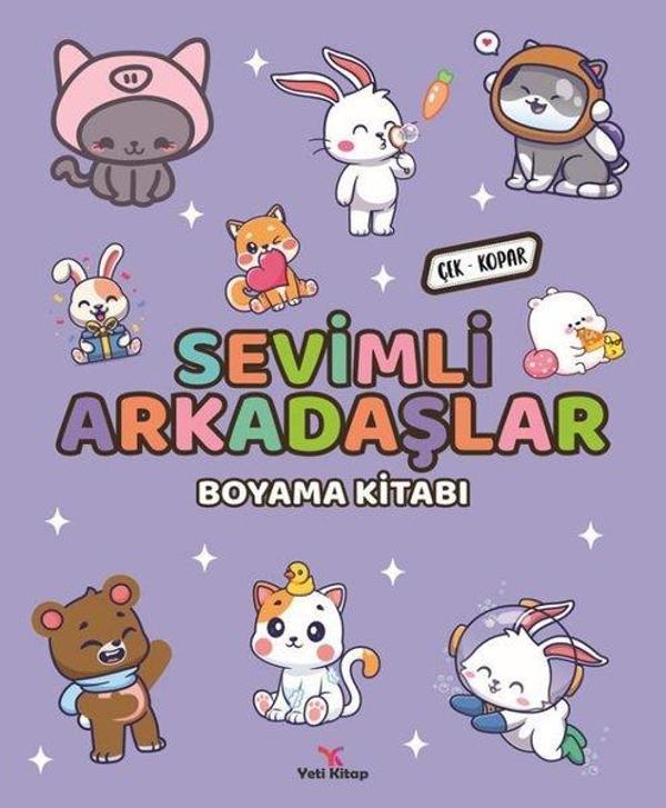 Sevimli Arkadaşlar Boyama Kitabı - Yeti Kitap - Image 1