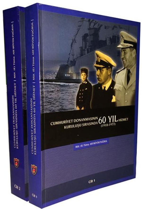 Cumhuriyet Donanmasının Kuruluşu Sırasında 60 Yıl Hizmet - 2 Cilt Takım - Deniz Kuvvetleri Komutanlığı - Image 1