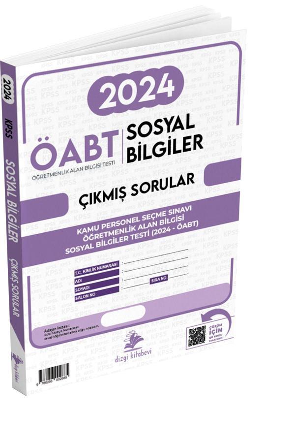 Meb Ags Öabt Sosyal Bilgiler Video Çözümlü 2024 Sınavı Tek Fasikül Orijinal Çıkmış Sorular - Dizgi Kitap Yayınları - Image 1