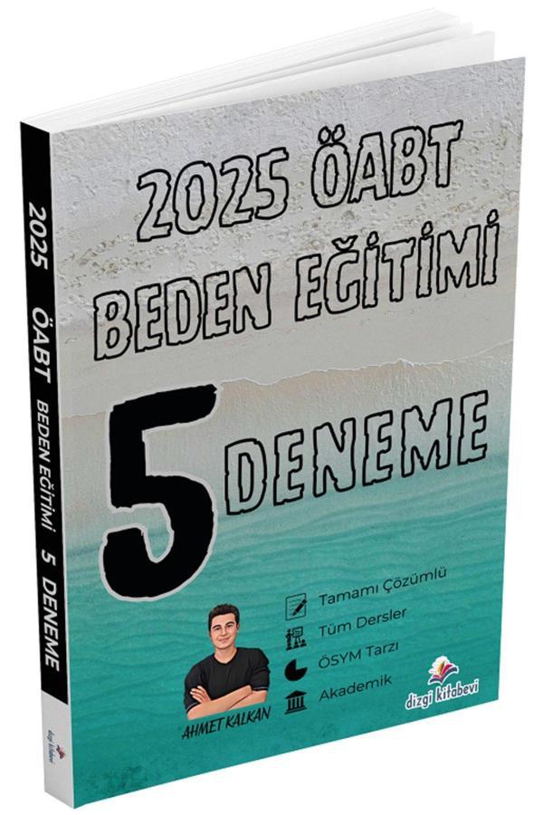 2025 Öabt Meb-Ags Beden Eğitimi Öğretmenliği 5 Deneme Çözümlü - Ahmet Kalkan - Dizgi Kitap Yayınları - Image 1