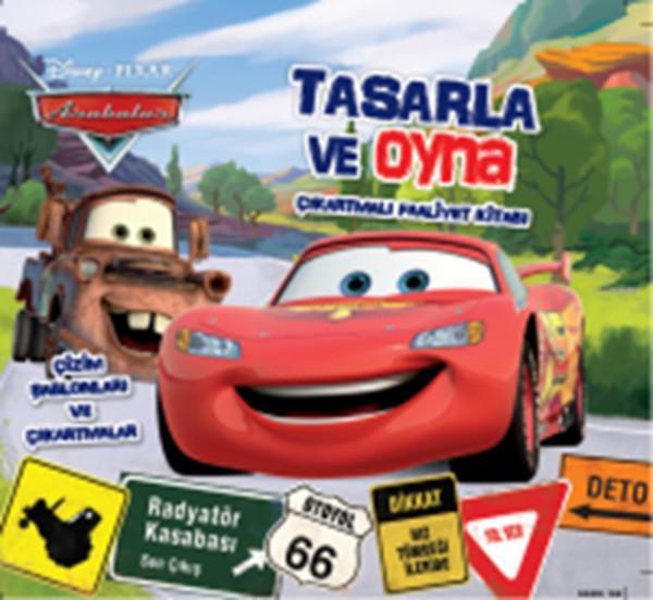 Disney Arabalar Tasarla ve Oyna Çıkartmalı Faaliyet Kitabı - Doğan ve Egmont Yayıncılık - Image 1