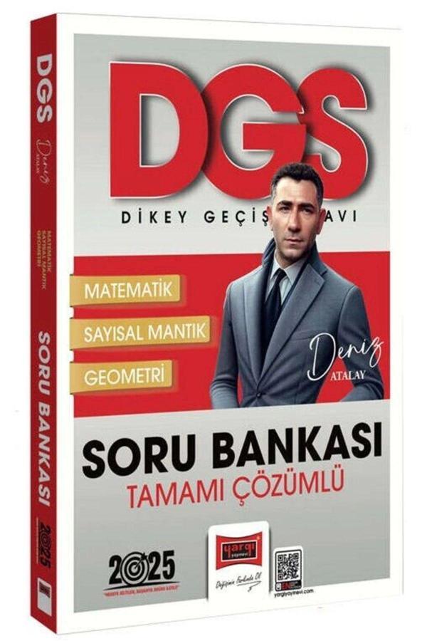 2025 Dgs Tamamı Çözümlü Matematik-Geometri-Sayısal Mantık Soru Bankası (Deniz Atalay) - Yargı Yayınları - Image 1