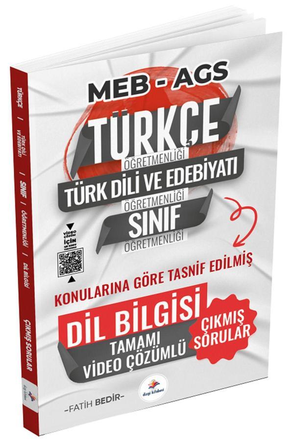Öabt Meb-Ags Türkçe-Edebiyat-Sınıf Dil Bilgisi Son 12 Yıl Çıkmış Sorular Konularına Göre - Dizgi Kitap Yayınları - Image 1