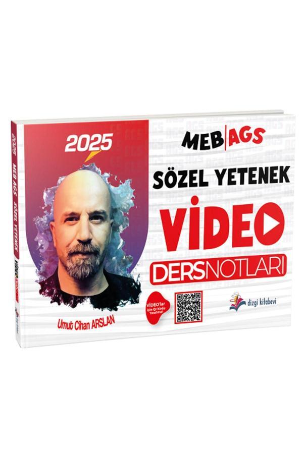 2025 Meb-Ags Sözel Yetenek Video Ders Notları - Umut Cihan Arslan - Dizgi Kitap Yayınları - Image 1