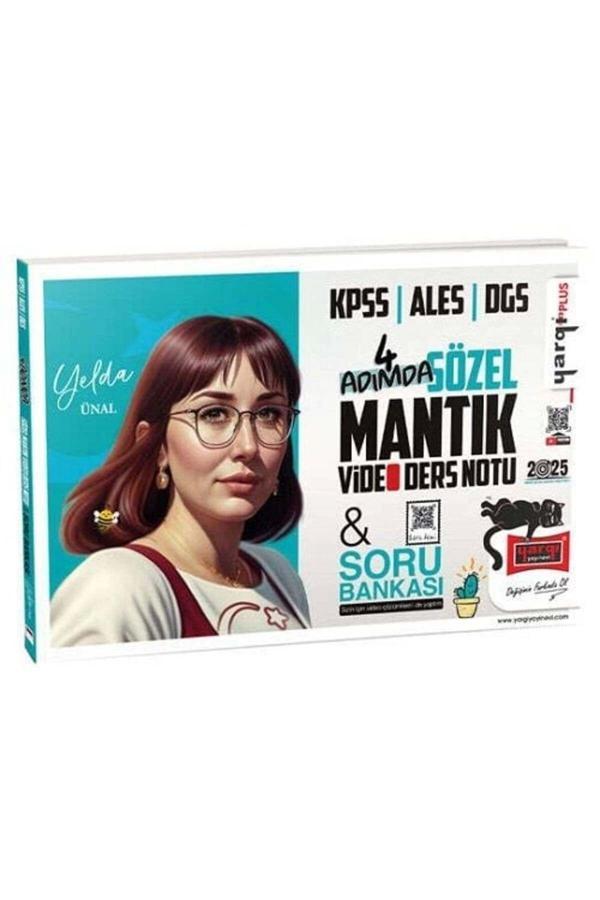 Yargı Kpss Dgs Ales Sözel Mantık 4 Adımda Video Ders Notu Ve Soru Bankası - Yelda Ünal Yargı Yayınla - Yargı Yayınları - Image 1