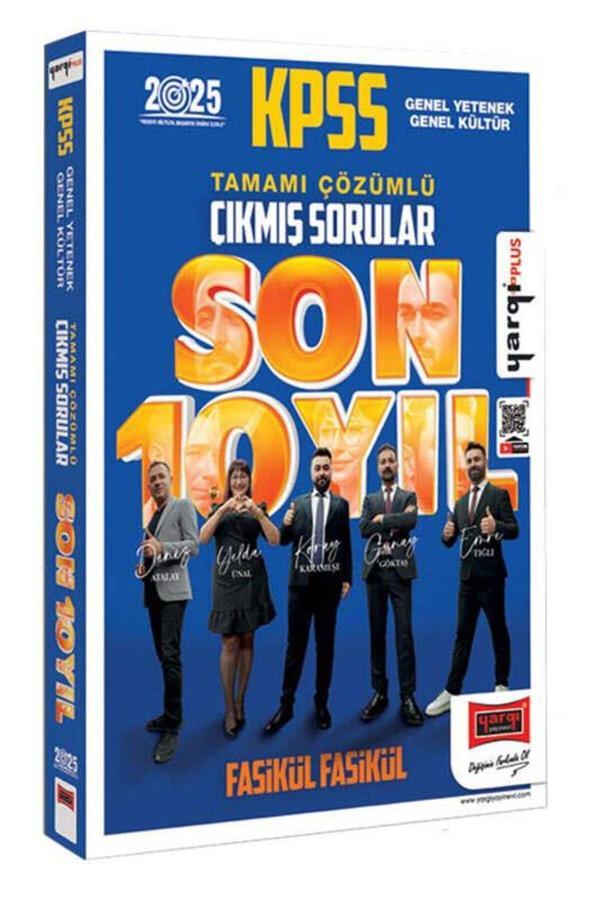Yargı Yayınları 2025 Kpss Gk Gy Tamamı Çözümlü Fasikül Fasikül Son 10 Yıl Çıkmış Sorular - Yargı Yayınları - Image 1