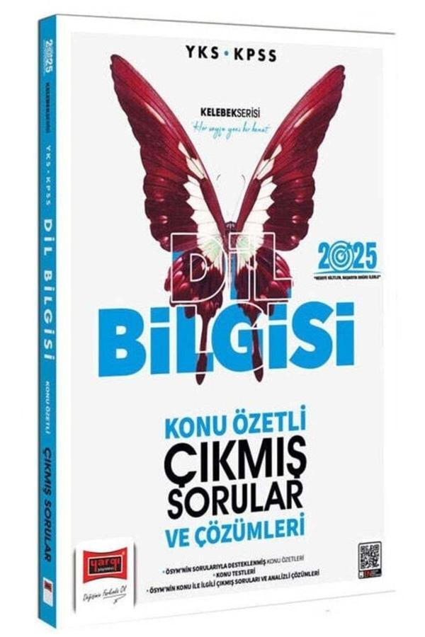 Yargı 2025 Yks Kpss Dil Bilgisi Çıkmış Sorular Kelebek Serisi - Yargı Yayınları - Image 1