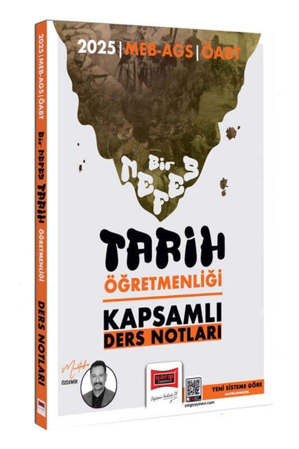 Yargı Yayınları 2025 Meb-Ags Öabt Bir Nefes Tarih Öğretmenliği Kapsamlı Ders Notları - Yargı Yayınları - Image 1