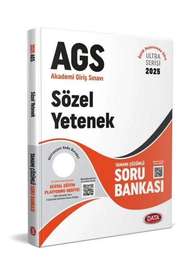 Meb Ags Sözel Yetenek Çözümlü Soru Bankası / Kolektif / / 9786256200524 - Data Yayınları - Image 1