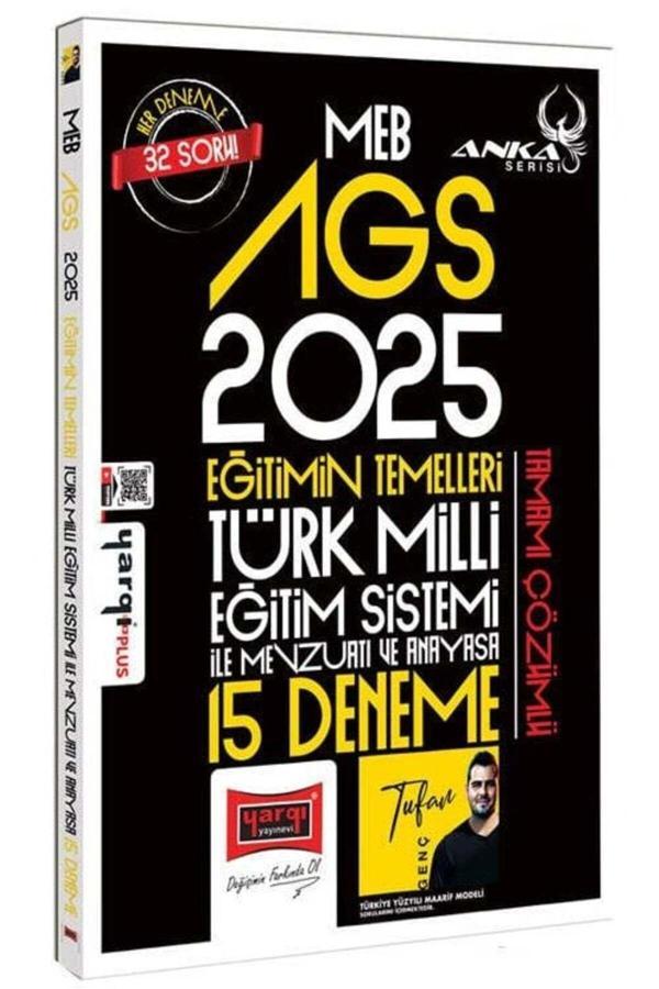 Yargı 2025 Meb-Ags Eğitimin Temelleri, Türk Milli Eğitim Sistemi İle Mevzuatı Ve Anayasa 15 Deneme Ç - Yargı Yayınları - Image 1