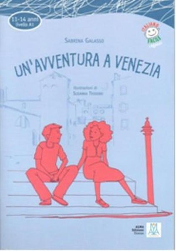 Un'avventura a Venezia + CD (İtalyanca Okuma Kitabı Temel Seviye (11-14 yaş) A1 - Nüans - Image 1