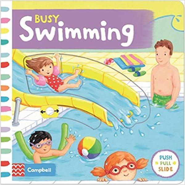 Busy Swimming (Busy Books) - Campbell Books - Image 1