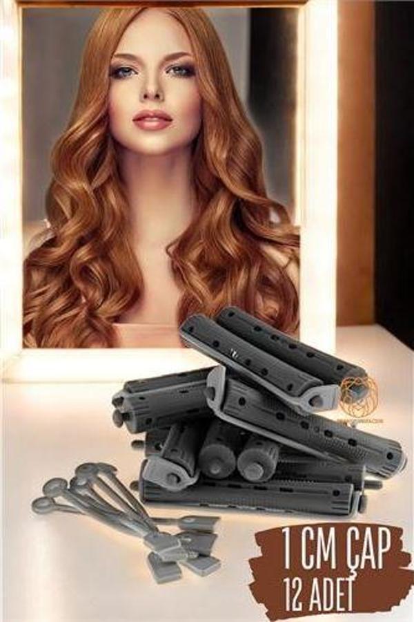 Bigudi Çubukları 1 CM 12 Adet - Image 1