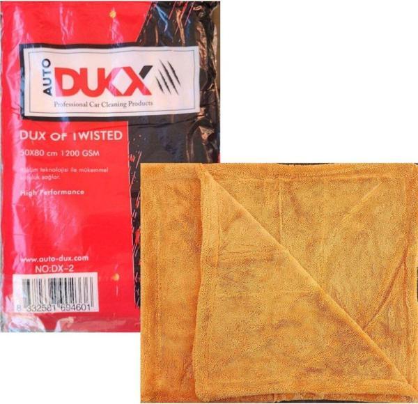 Altınoran 1200 Gsm Turuncu Double Twist Mikrofiber Çift Yüz Oto Kurulama Bezi 50X80 Cm - Image 1