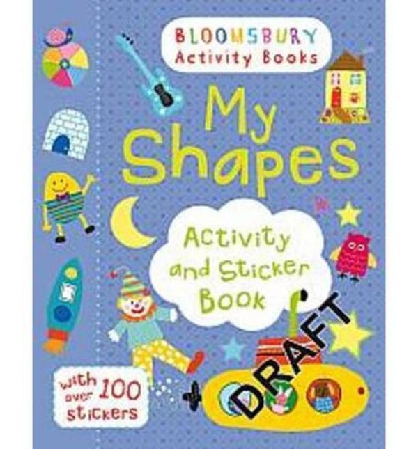 My Shapes Sticker Activity Book (Maths Activity Books) - Bloomsbury - Image 1