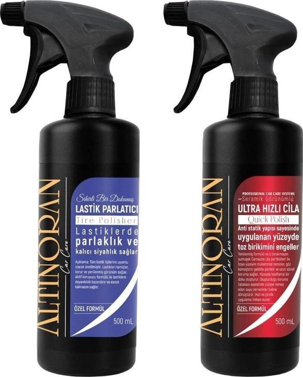 Altınoran Altın Oran Lastik Parlatıcı - Hızlı Cial 2'Li Set - Image 1