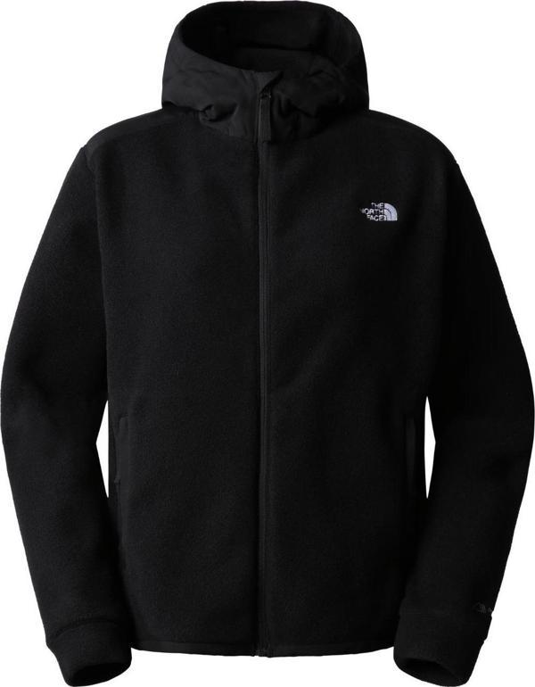 The North Face Kadın Alpine Polartec 200 F/Z Hooded Jacket Mont Siyah - Image 1