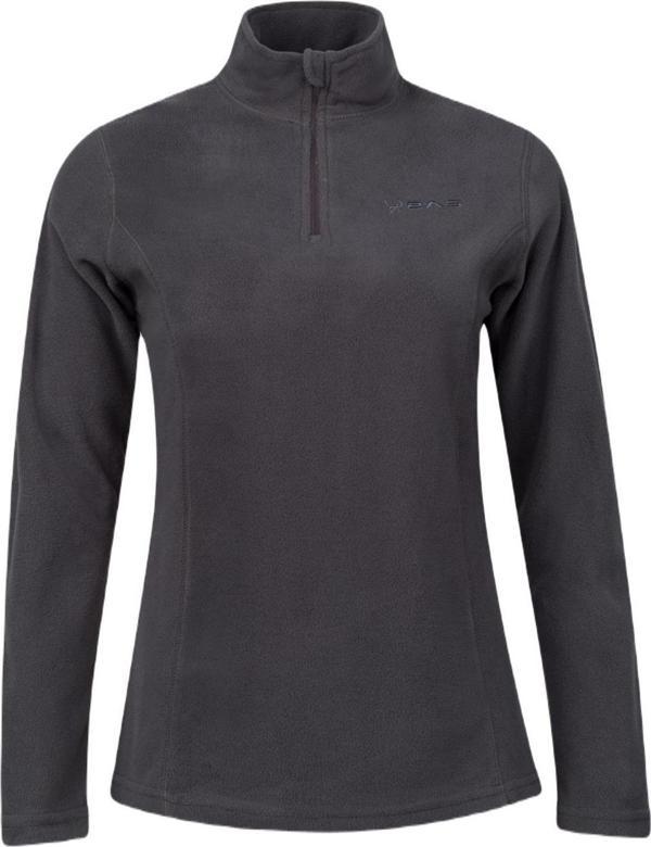 2AS Pinna Yarım Fermuarlı Kadın Polar Sweatshirt Antrasit - Image 1
