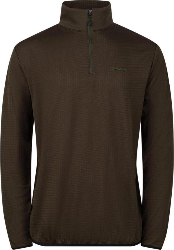 2AS Scott Erkek Yarım Fermuarlı Polar Sweatshirt Haki - Image 1