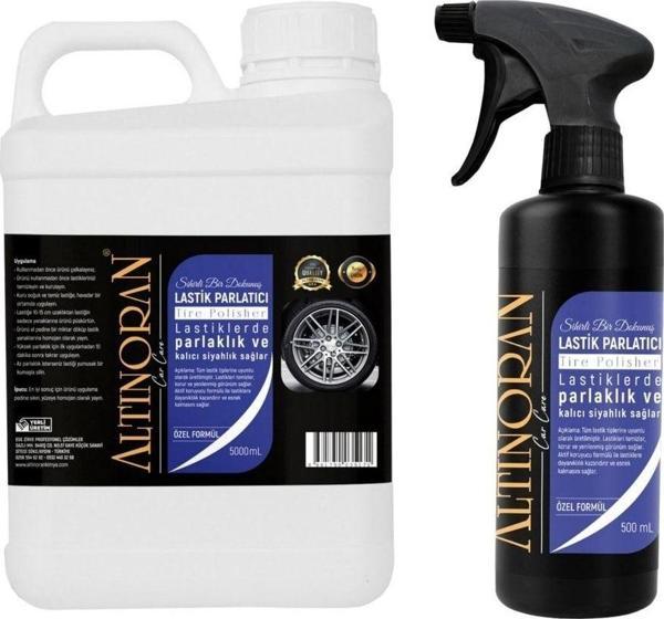 Altınoran Altın Oran Lastik Parlatıcı Ve Onarıcı 5000 500 Ml - Image 1