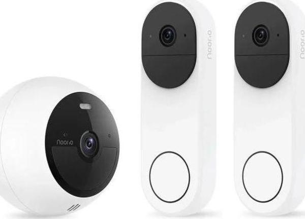 Noorio Ev Güvenlik Sistemi Görüntülü Kapı Zili x2 Smart Hub x1 - Image 1