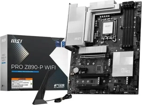 Msı Msı Pro Z890-P Wıfı-7 Ddr5 Hdmı-Dp Usbc Pcıe 5.0 1851P Atx - Image 1