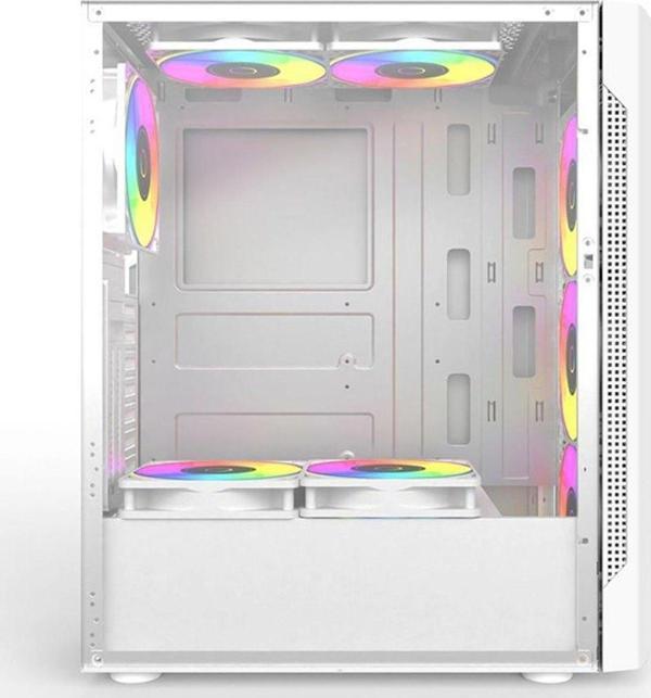 Gamebooster Gb-T005Mw Gamıng Mıd-Tower Pc Kasası Beyaz - Image 1