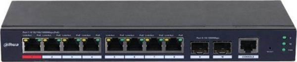 Dahua 8Port S4210-8Gt-110 Gıgabıt 2-Sfp 90W Full Poe Yönetilebilir Swıtch - Image 1